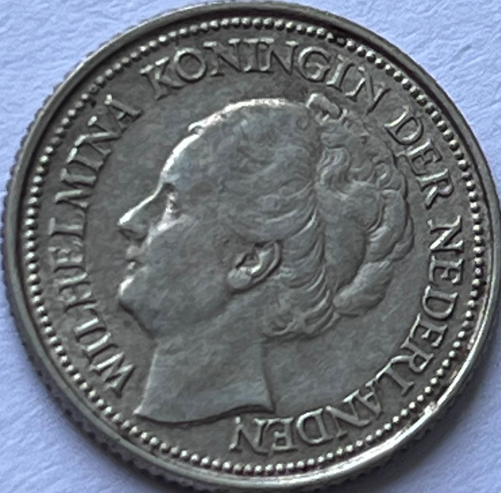 Heel mooi dubbeltje 1927, Ophalen of Verzenden, Koningin Wilhelmina, 10 cent