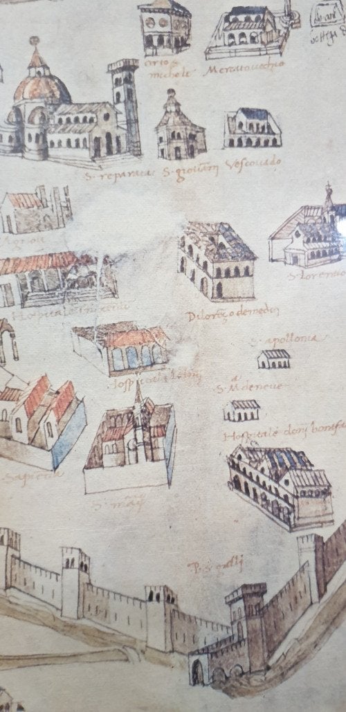 schilderij prent florentina, Ophalen of Verzenden, 'T Olde Gre-j, Info@toldegrej.nl, Endepoelstraat 20f Didam