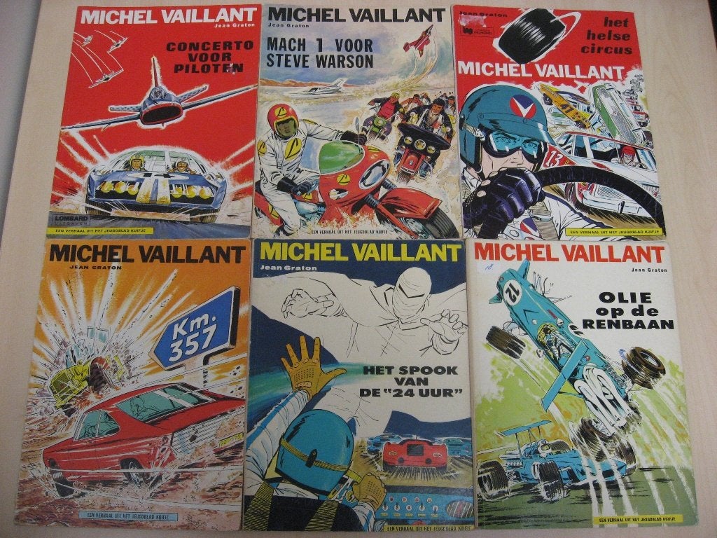 Michel Vaillant. Diverse delen., Meerdere stripboeken, Ophalen of Verzenden, Gelezen