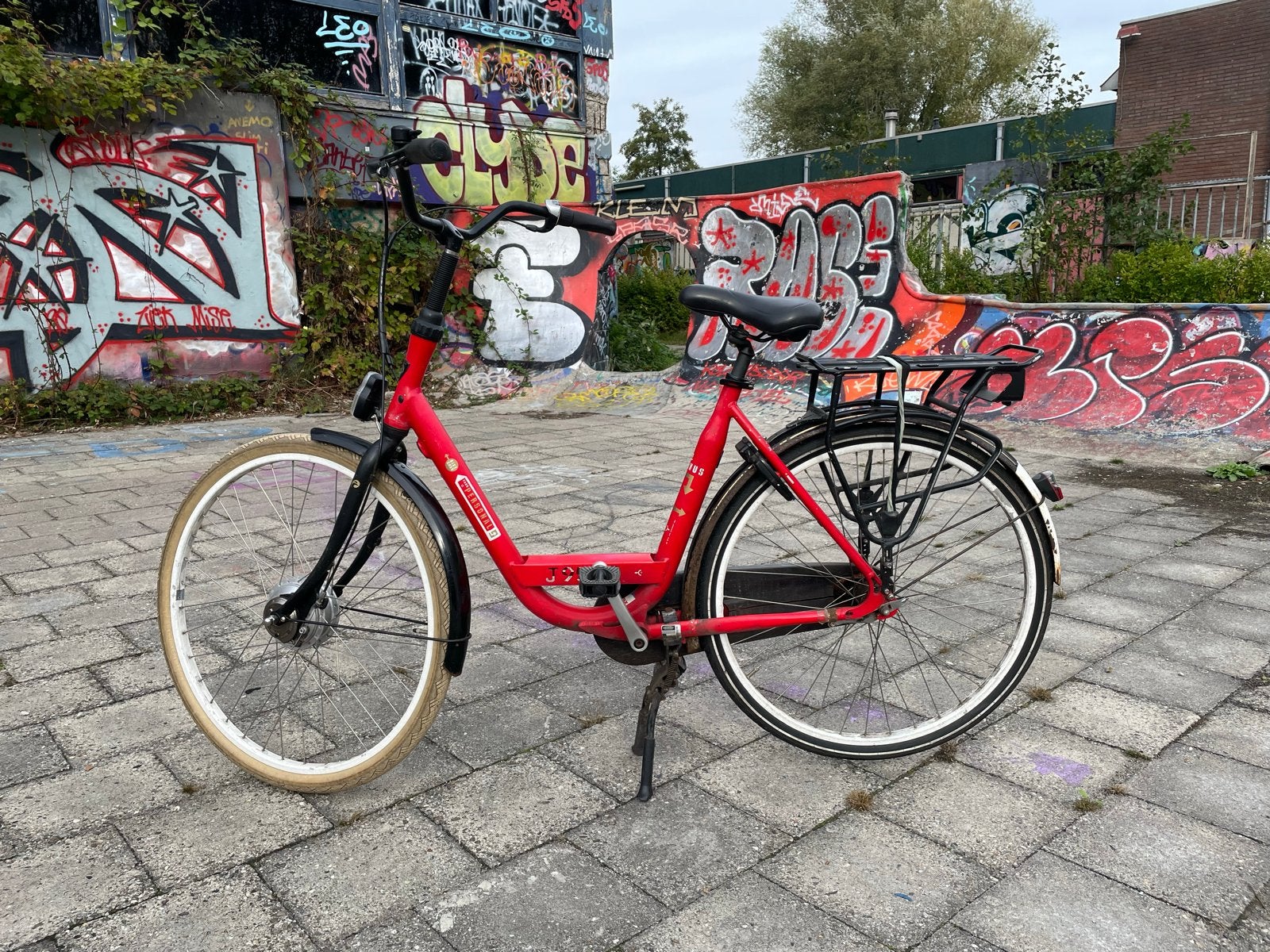 Batavus fiets - Rood, Fietsen en Brommers, Ophalen, Gebruikt, Versnellingen, Batavus