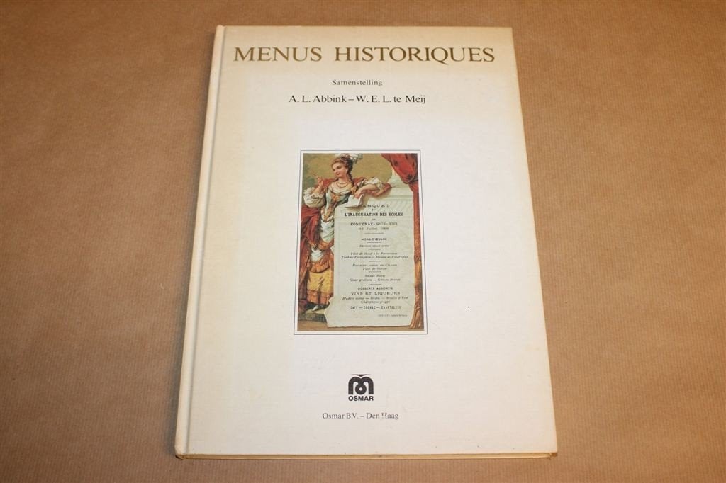 Menus Historiques — Overzicht Menukaarten Europa 1850-1977, Ophalen of Verzenden, Gelezen, Europa