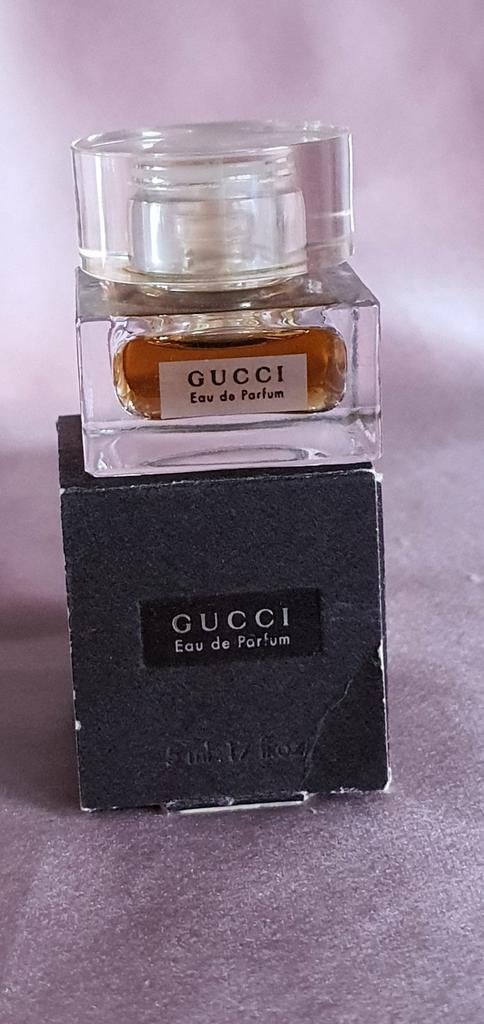 Gucci by Gucci EDP miniature 5 ml jaar 2002 verzameling, Ophalen of Verzenden, Miniatuur