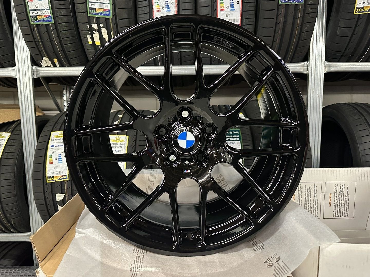 NIEUW 19inch BMW Black CSL Style Breedset Velgen! 5x120 E90