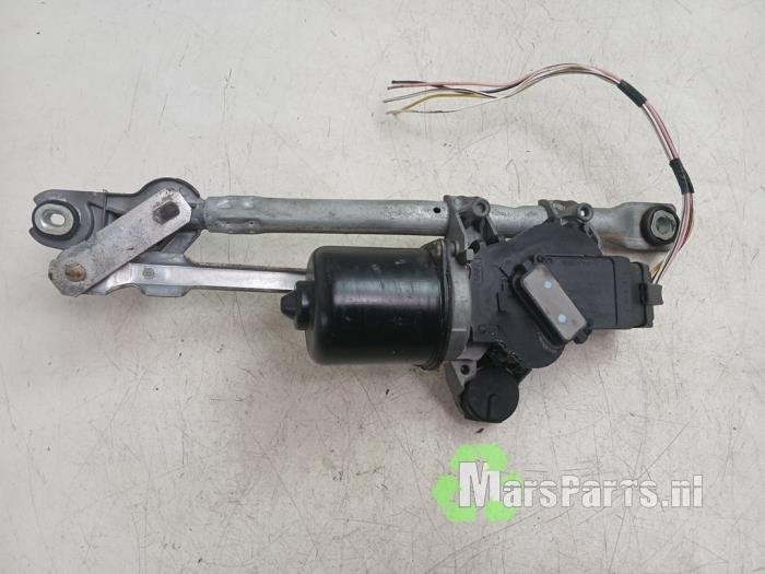 Ruitenwismotor + Mechaniek van een Peugeot 1007, Gebruikt, -, -, Ophalen of Verzenden