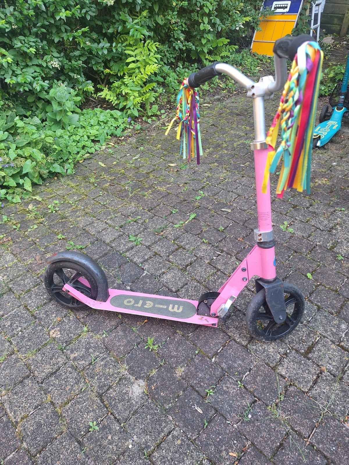 Micro step roze meisje inklapbaar, Fietsen en Brommers, Ophalen, Gebruikt, Gewone step, Micro