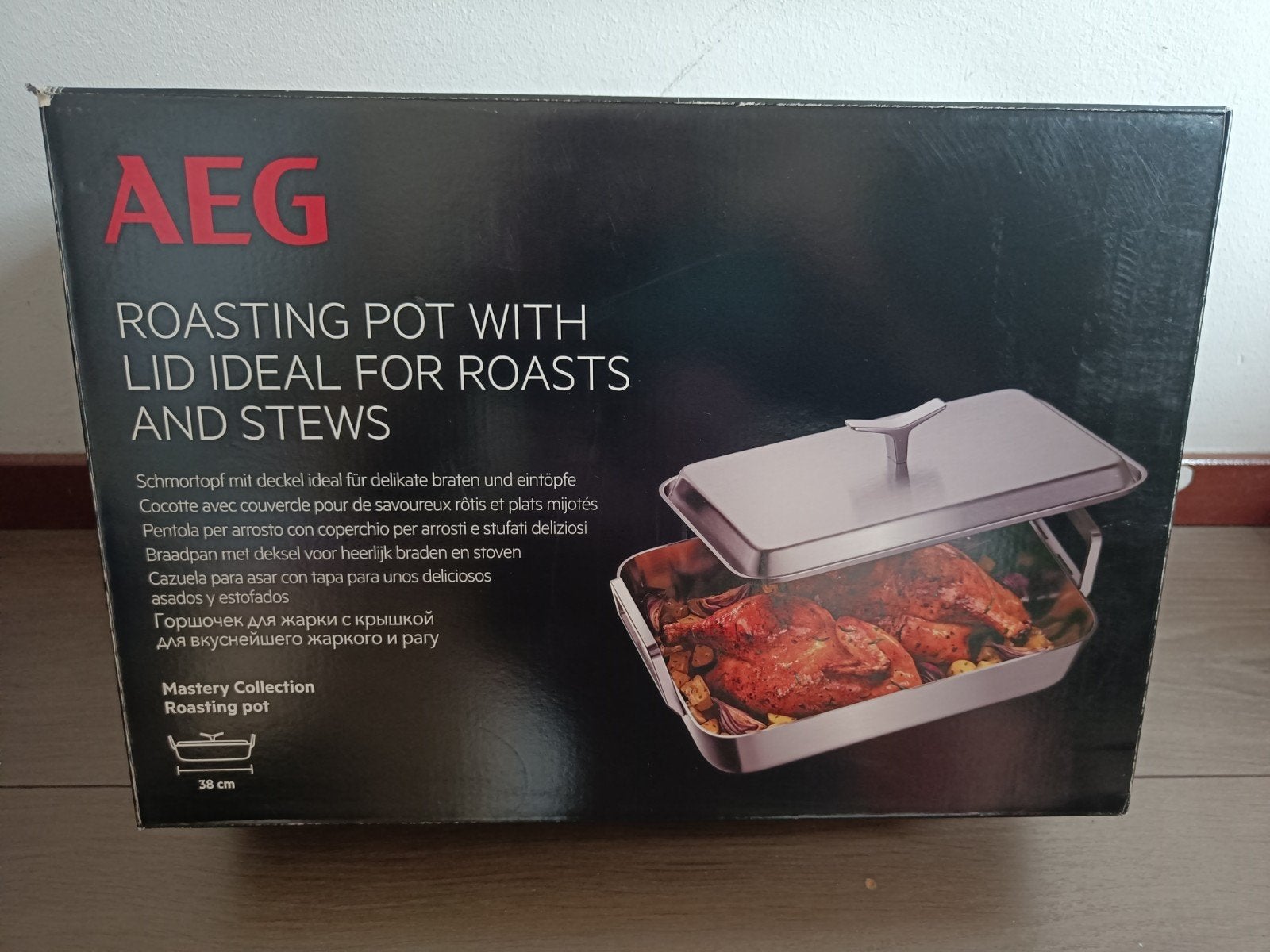 AEG A9KLLC0 Braadslede, Huis en Inrichting, Keuken | Potten en Pannen, Ophalen, Nieuw, Rvs