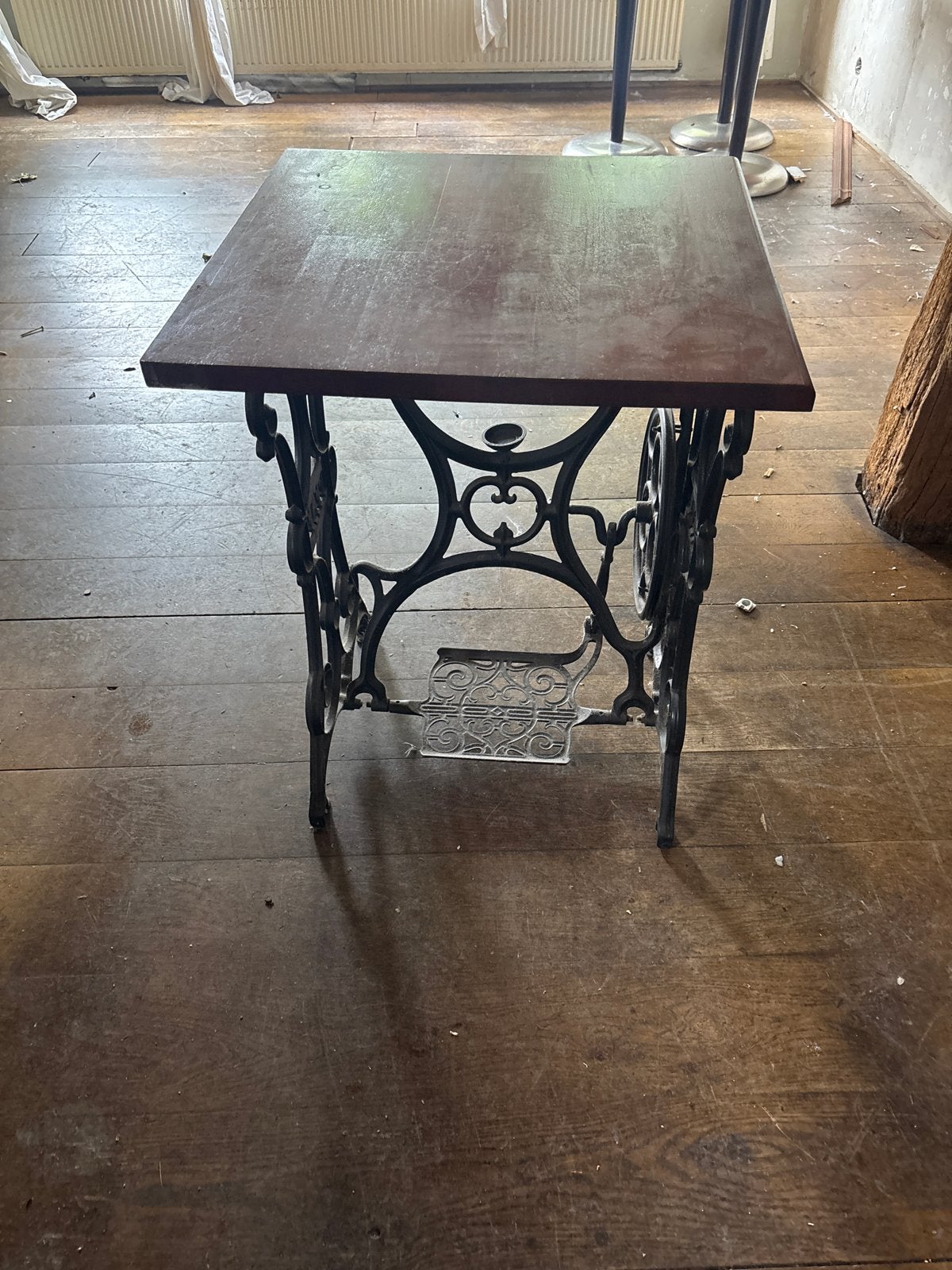 Vintage Naaimachine Onderstel Tafel - Decoratief, Ophalen of Verzenden