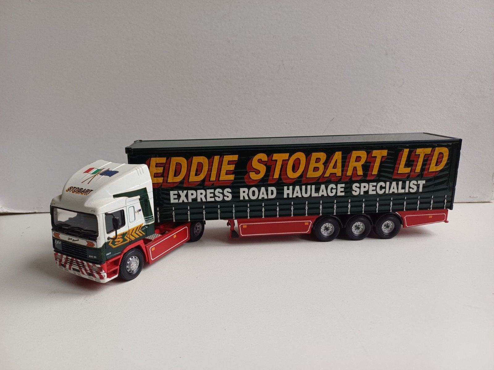 ERF Eddie Stobart Corgi truck 1:50, Ophalen of Verzenden, Bus of Vrachtwagen, Corgi