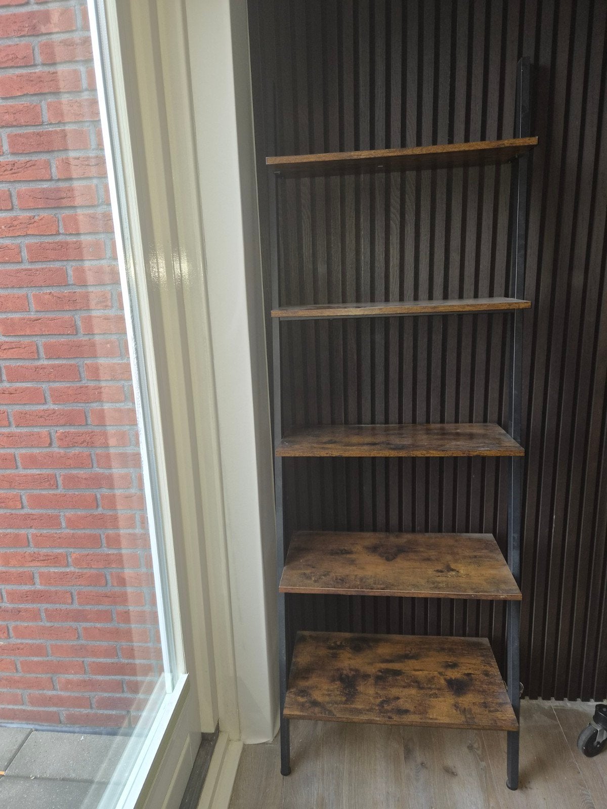 Stevige ladderboekenplank - overbodig in huis, Overige houtsoorten, Met plank(en), Minder dan 50 cm, Gebruikt