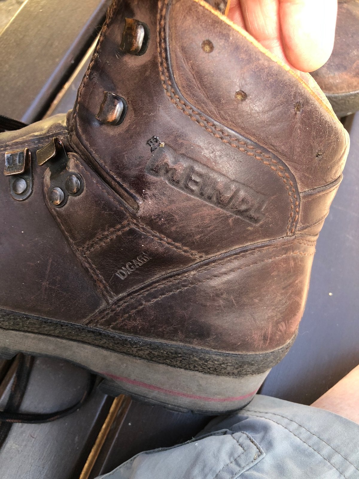 Meindl berg schoenen dames maat 39,5., Sport en Fitness, Bergsport en Wandelen, Ophalen, Zo goed als nieuw, Schoenen