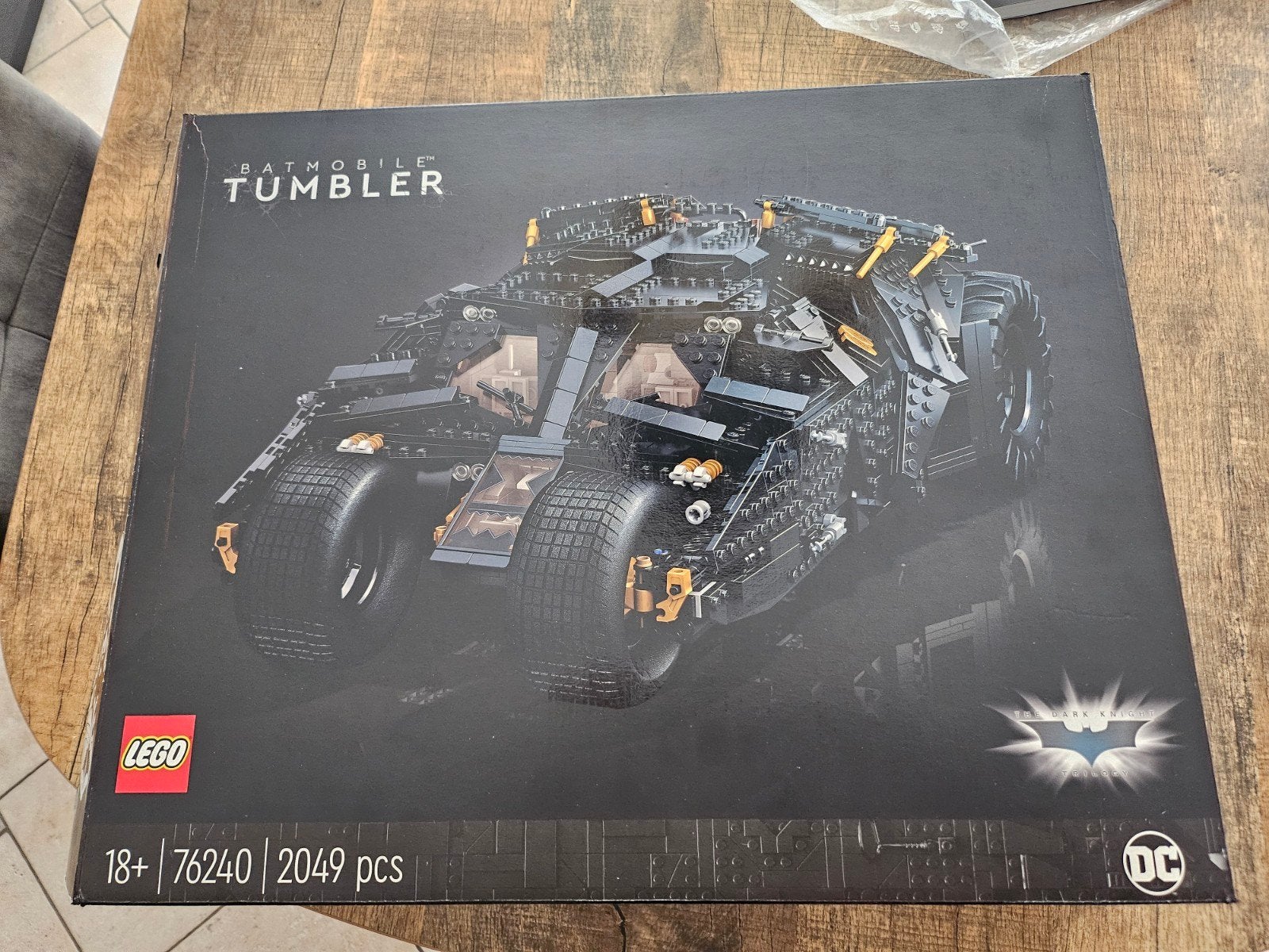 LEGO DC Batman Batmobile Tumbler 76240 - Zo goed als nieuw, Ophalen of Verzenden, Zo goed als nieuw