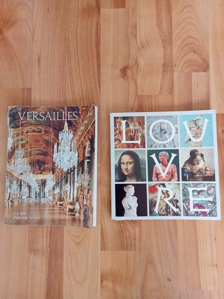 Kunstboeken: Versailles en Louvre, Ophalen of Verzenden, Zo goed als nieuw, Overige onderwerpen, Diverse auteurs