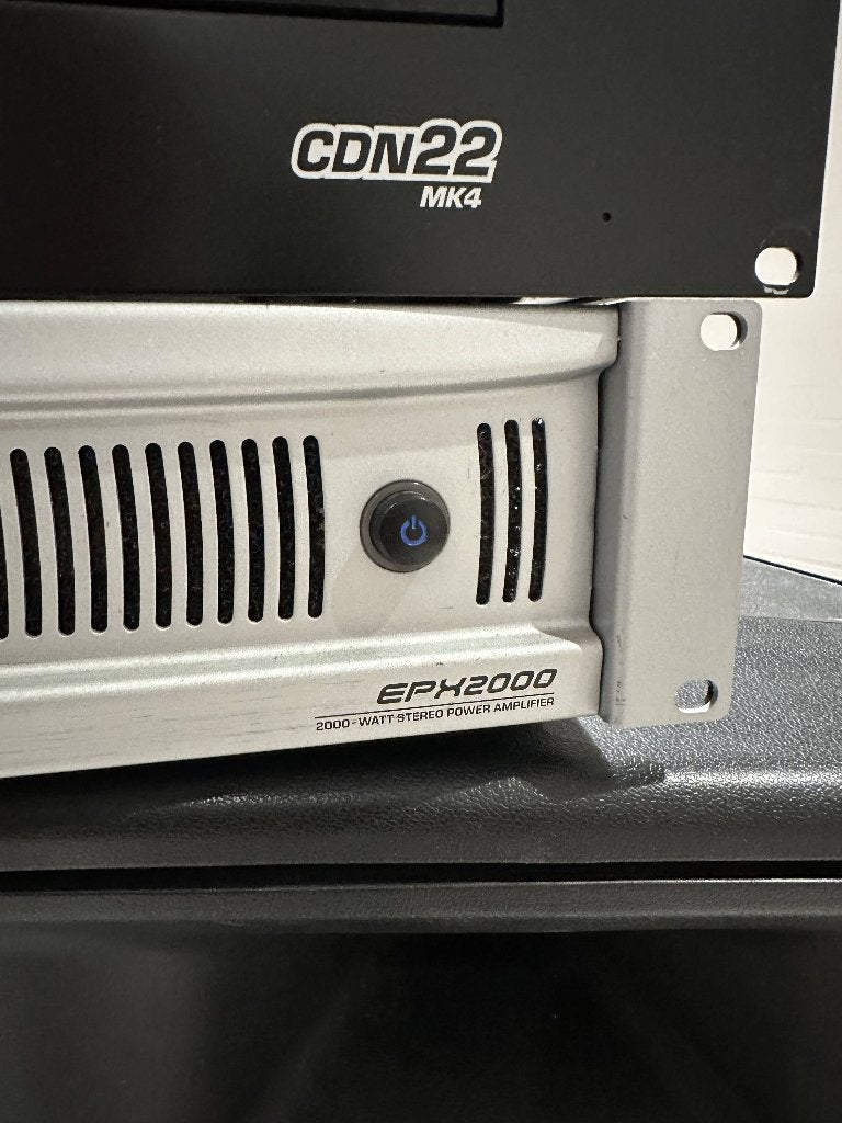 Behringer versterker EPX 2000, Ophalen, Gebruikt, 120 watt of meer, Overige merken