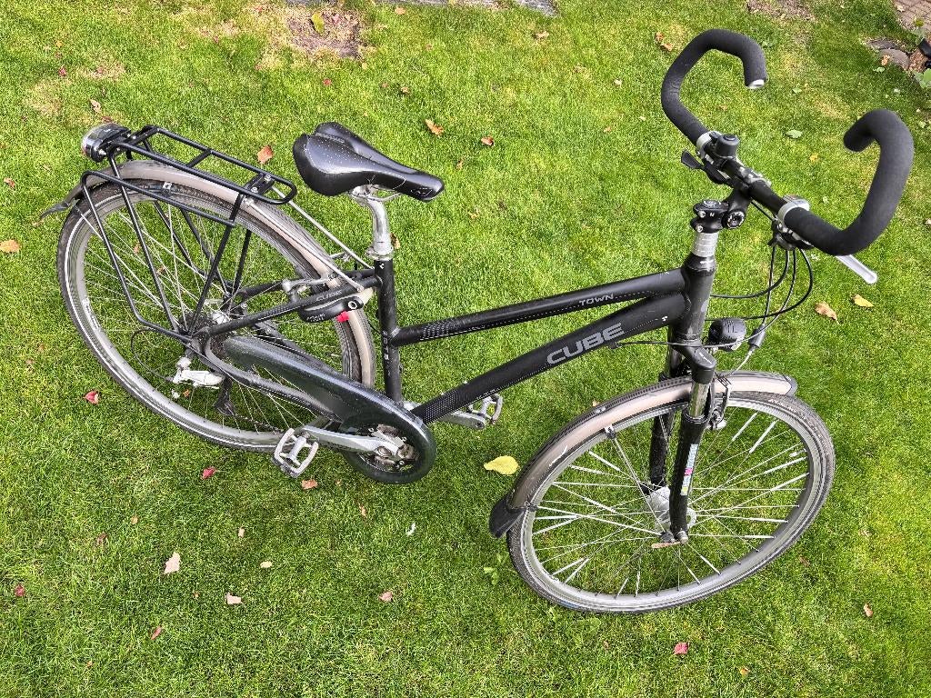 sportieve damesfiets Cube, Fietsen en Brommers, Fietsen | Dames | Damesfietsen, Gebruikt, Versnellingen, Minder dan 47 cm, Ophalen
