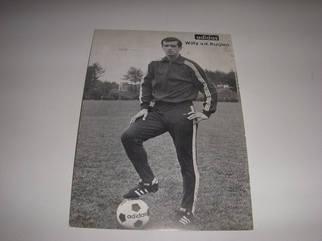Oude spelerskaart van Willy v.d Kuijlen van PSV, Ophalen of Verzenden, Gebruikt, PSV, Spelerskaart