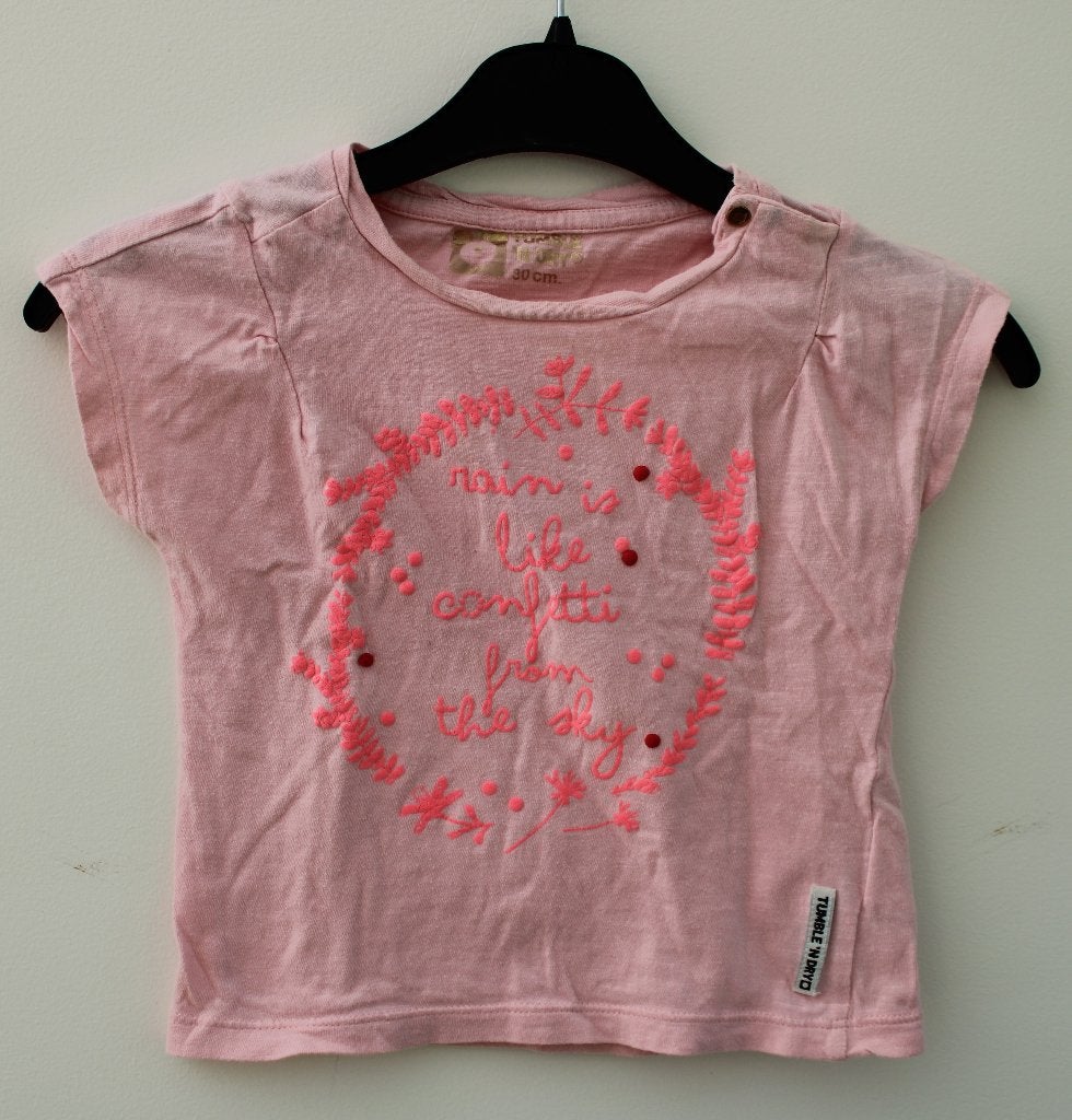 T-shirt van Tumble 'n Dry 80, Kinderen en Baby's, Babykleding | Maat 80, Tumble 'n Dry, Gebruikt, Meisje, Ophalen of Verzenden