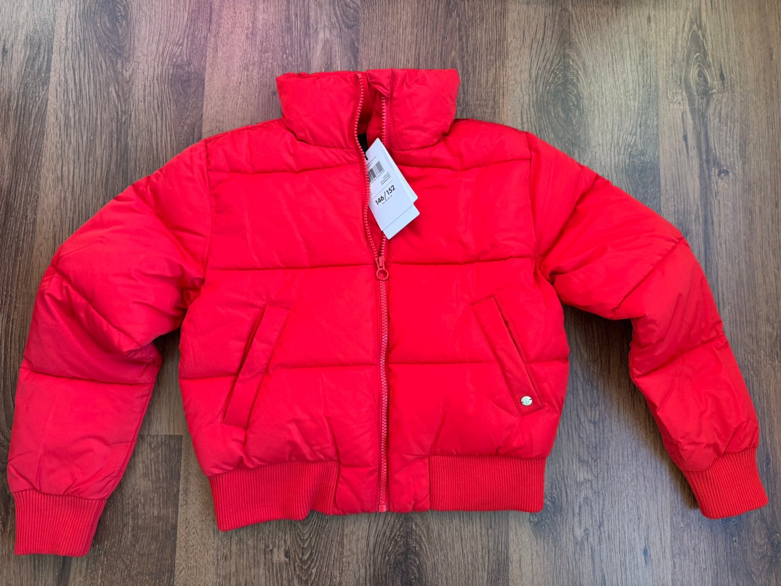 WE jas maat 146/152, Kinderen en Baby's, Kinderkleding | Maat 146, Ophalen of Verzenden, Nieuw, Meisje, Jas