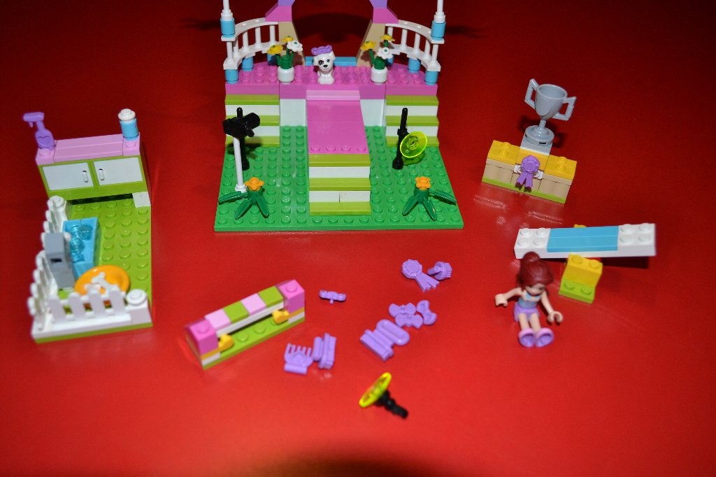 Lego Friends 3942 - Hondenshow - compleet, Ophalen, Gebruikt, Lego, Compleet