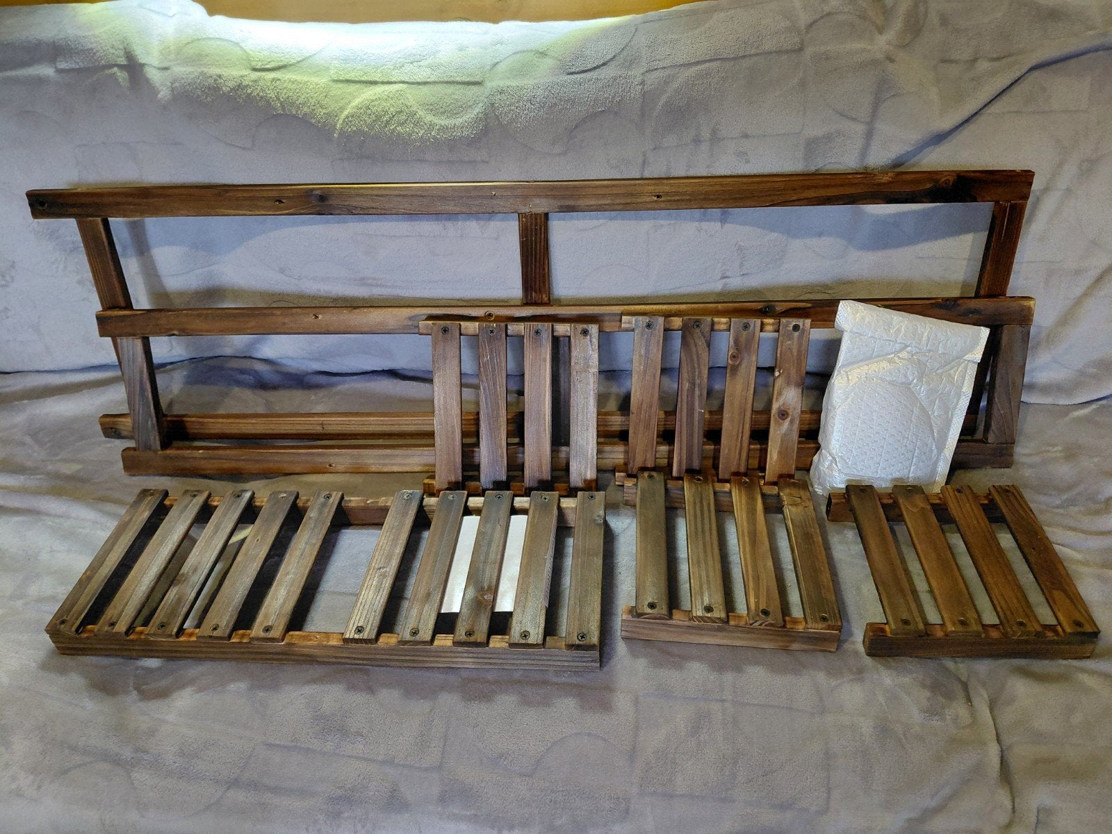 Houten plantenrek - 103 cm hoog, Nieuw, Ophalen of Verzenden, Binnen, 60 cm of meer