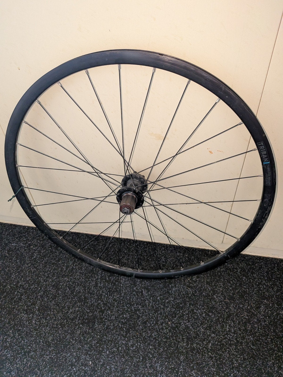 triban achterwiel gebroken spaak, disc brake 8-11 speed Shim, Ophalen