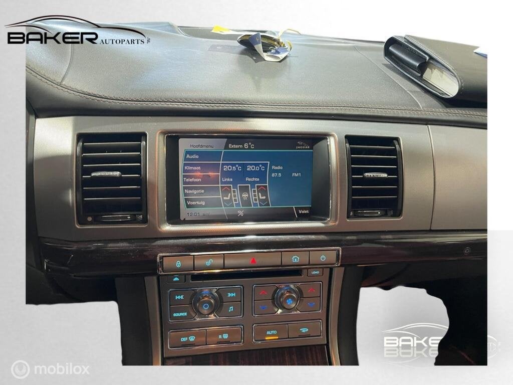 Navigatie display Jaguar XF X250 ('08-'15), Gebruikt, Ophalen of Verzenden, Jaguar, Jaguar