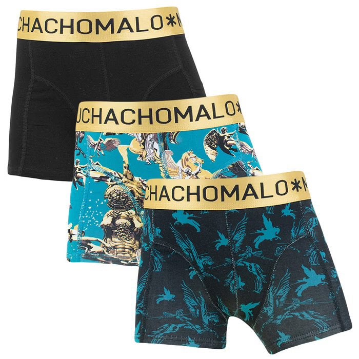 Muchachomalo men 3-pack boxers statue battle multi MT S, Kleding | Heren, Ophalen, Overige kleuren, Boxer