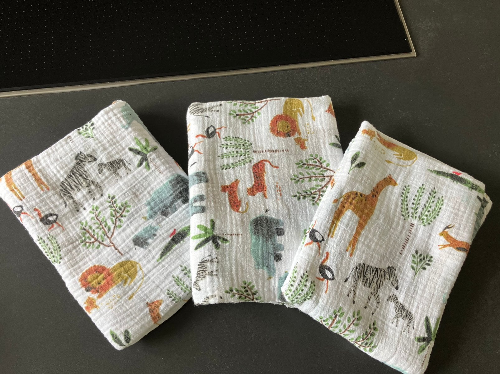 3 MINIIYOU inbakerdoeken - hydrofiele doeken / luiers XL, Ophalen of Verzenden, Zo goed als nieuw, Hydrofiele doek