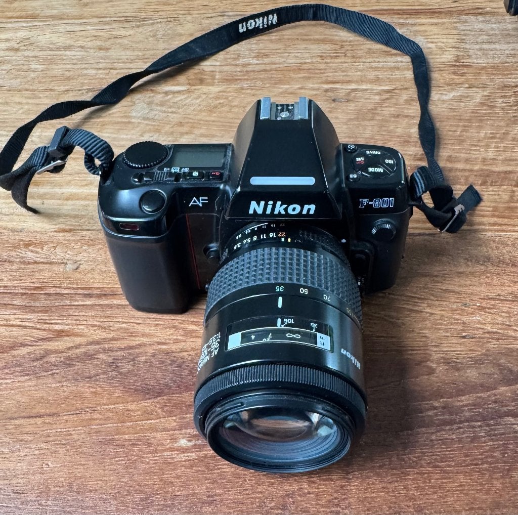 Nikon F-801, Ophalen, Gebruikt, Spiegelreflex, Nikon