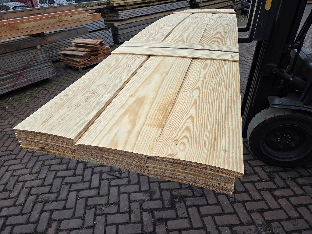 35 m² Lariks Planken Geschaafd aan één zijde - nr: TP282, Ophalen, Nieuw, 250 cm of meer, Planken