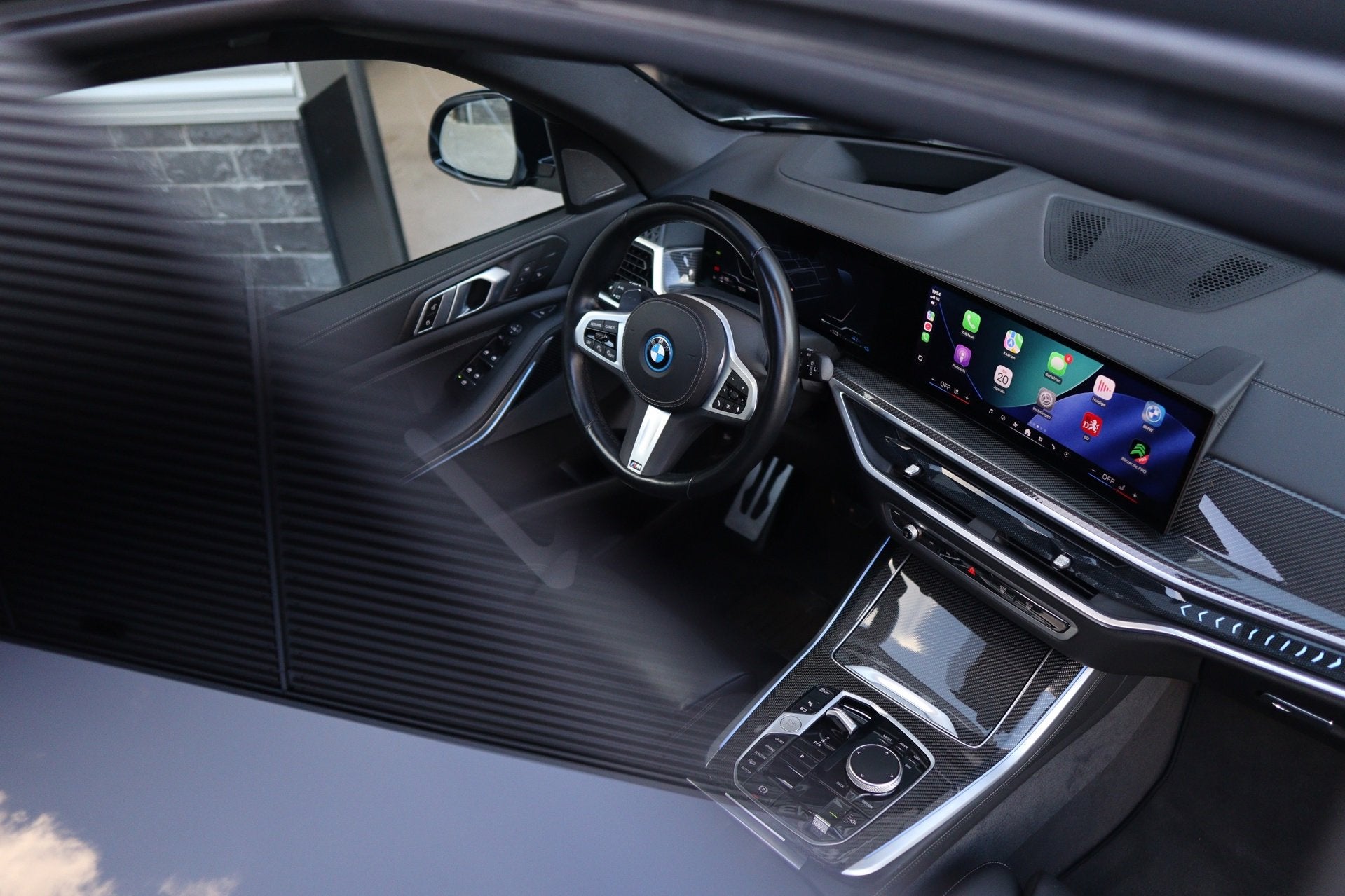 BMW X5 XDrive50e M-Sport Pro| Frozen Grey| 22 inch| Maxton|, Automaat, Gebruikt, Bedrijf, 489 pk