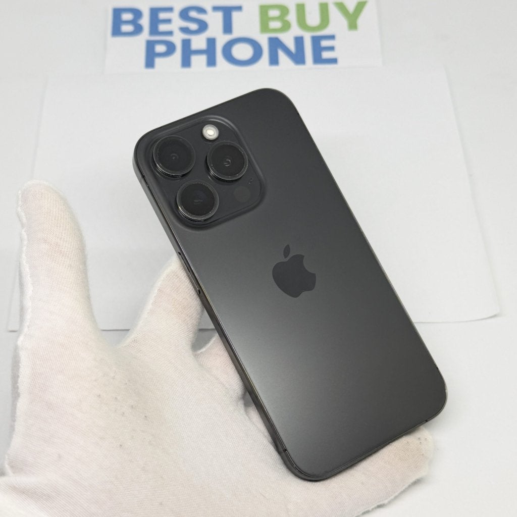 iPhone 15 Pro 128GB zwart /licht gebruikt /87% batt /garanti, 128 GB, Apple, Zwart, 87 %