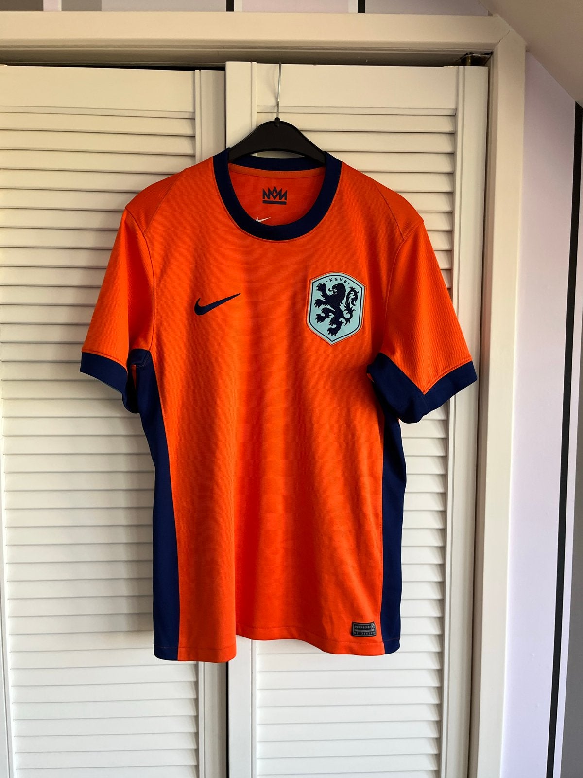 Origineel Oranje voetbalshirt maat M knvb nike, Kleding | Heren, Oranje, Voetbal, Gedragen, Verzenden