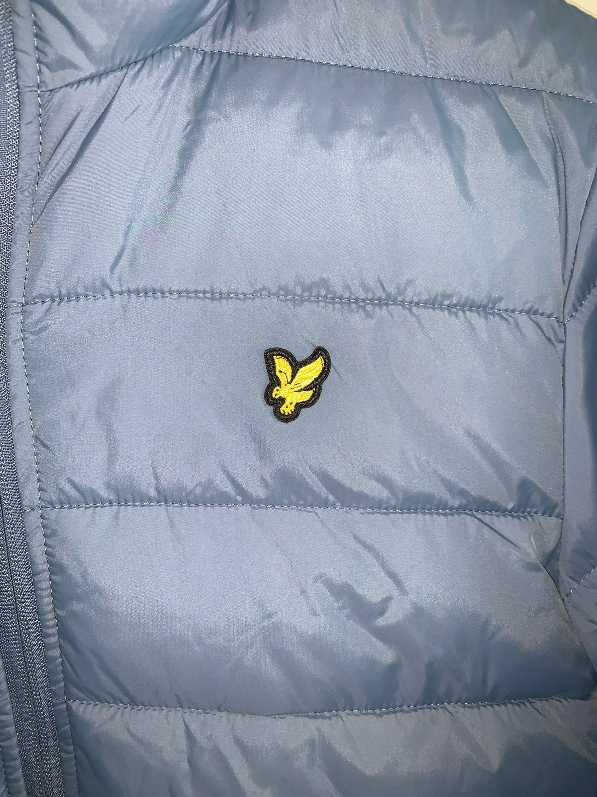Lyle & Scott Junior Pufferjack China Blue 12-13 jaar, Ophalen of Verzenden, Nieuw, Jongen of Meisje, Jas
