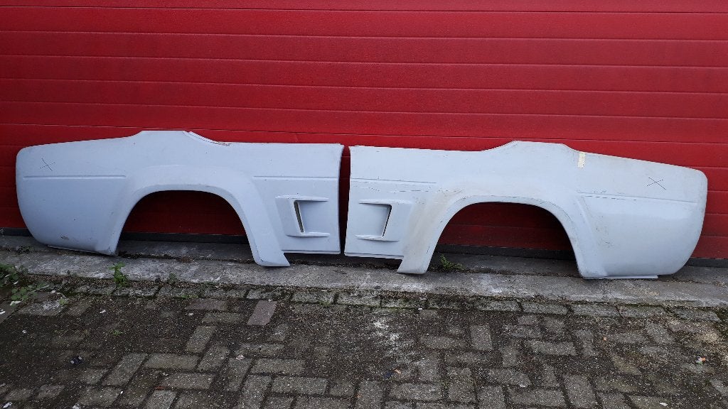 Fiat 131 Stradale Abarth Rally Bertone 2x Rear Side Panel Nw, Ophalen of Verzenden