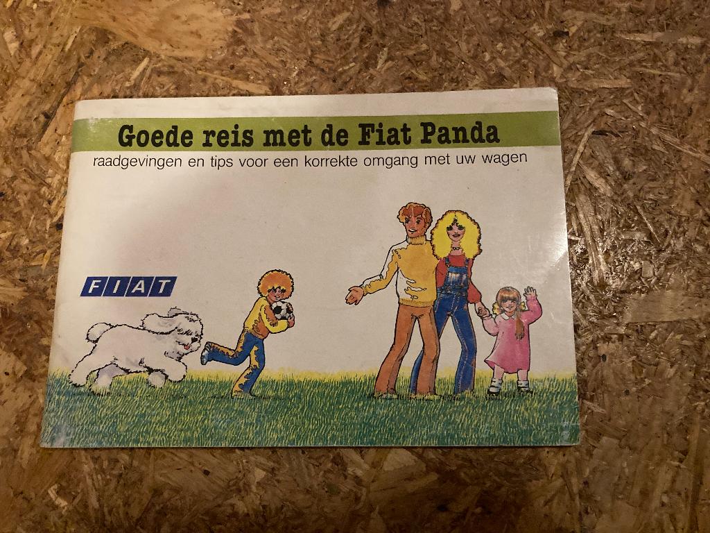 auto catalogus "Goede reis met de FIAT Panda", Ophalen of Verzenden