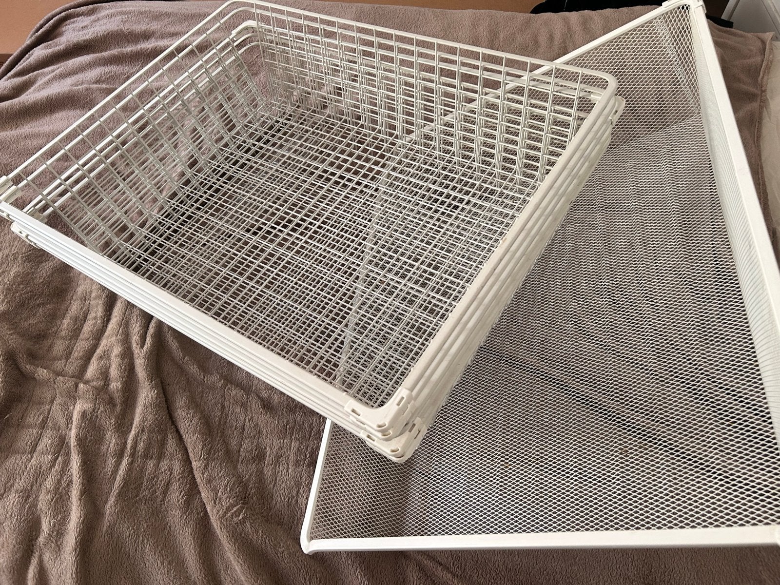 6 x IKEA Komplement opbergmanden kan ook per stuk, Ophalen, Minder dan 50 cm, Gebruikt, 50 tot 100 cm