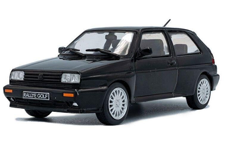 Volkswagen Golf 3 Rally 1989 Zwart Schaal 1/43 Solido, Solido, Auto, Solido, Nieuw
