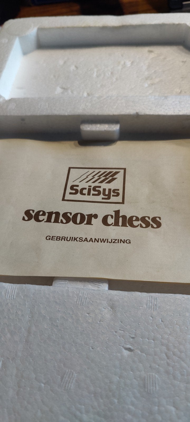 SciSys Sensor Chess - Elektronisch Schaakspel, Hobby en Vrije tijd, Een of twee spelers, Ophalen of Verzenden, Gebruikt, SciSys