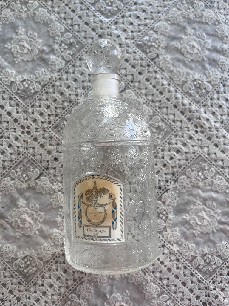 Guerlain parfumfles brocante, Ophalen of Verzenden, Gebruikt, Parfumfles
