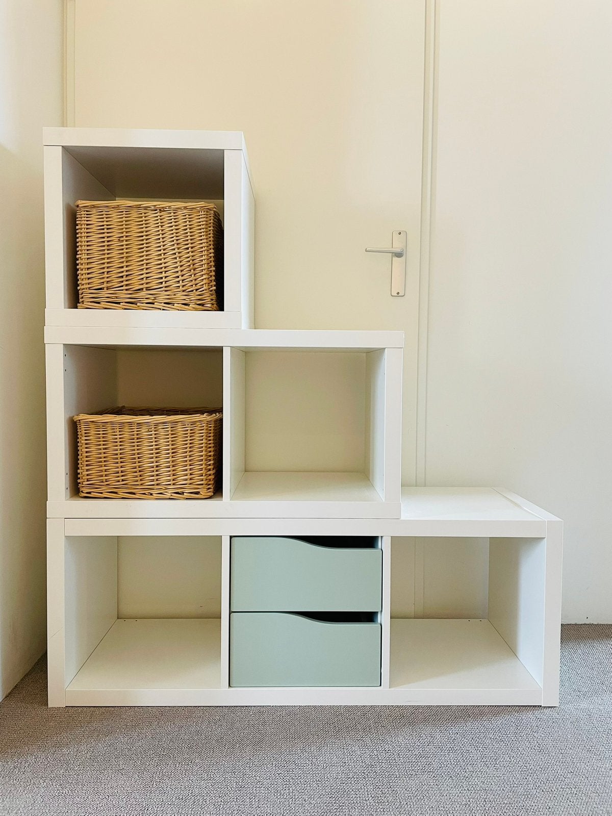 Set Kallax kasten IKEA, Ophalen, Gebruikt, Minder dan 150 cm, Minder dan 100 cm