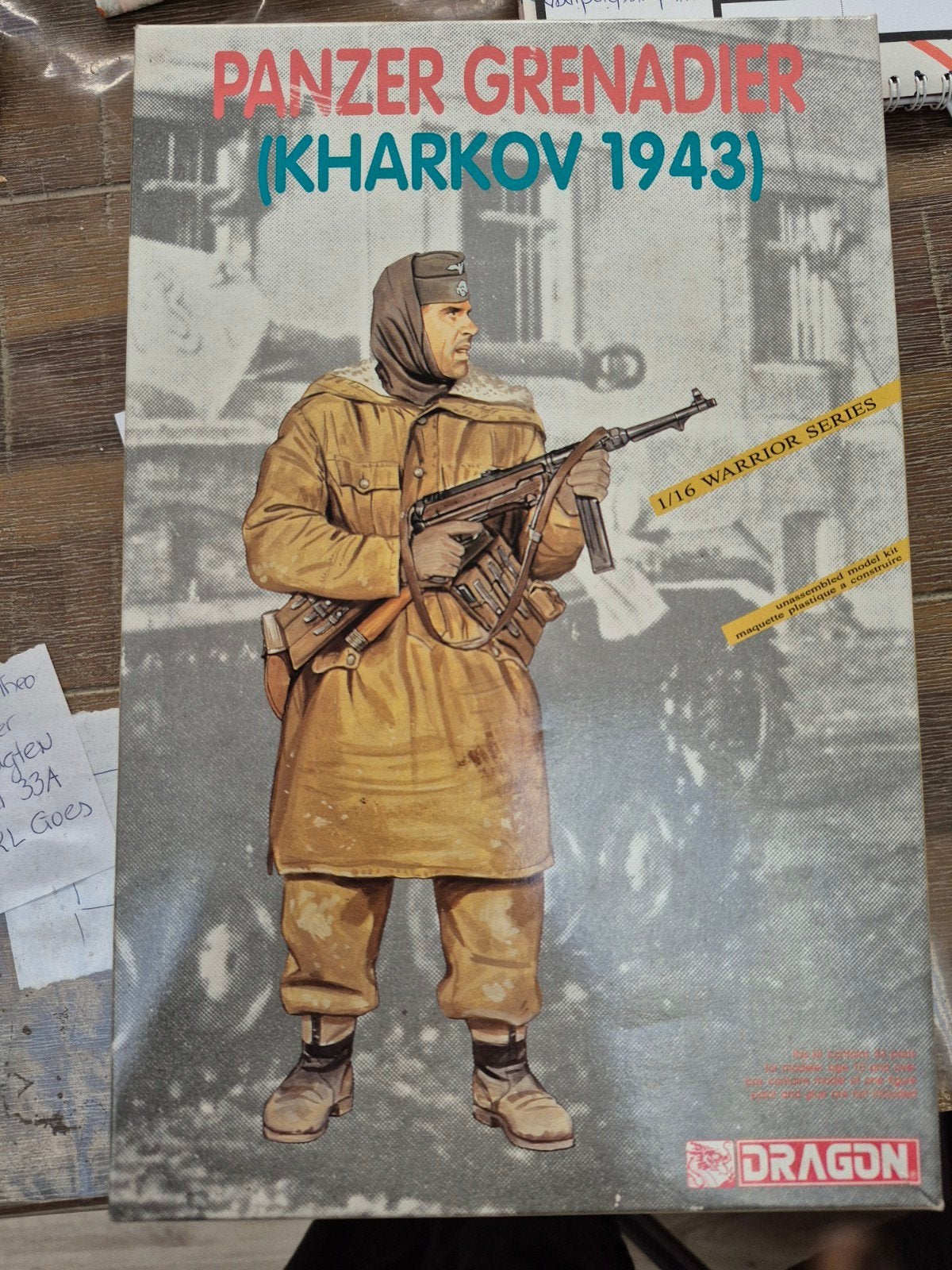 Dragon Panzer Grenadier (Kharkov 1943) 1/16 Figuur, Ophalen of Verzenden