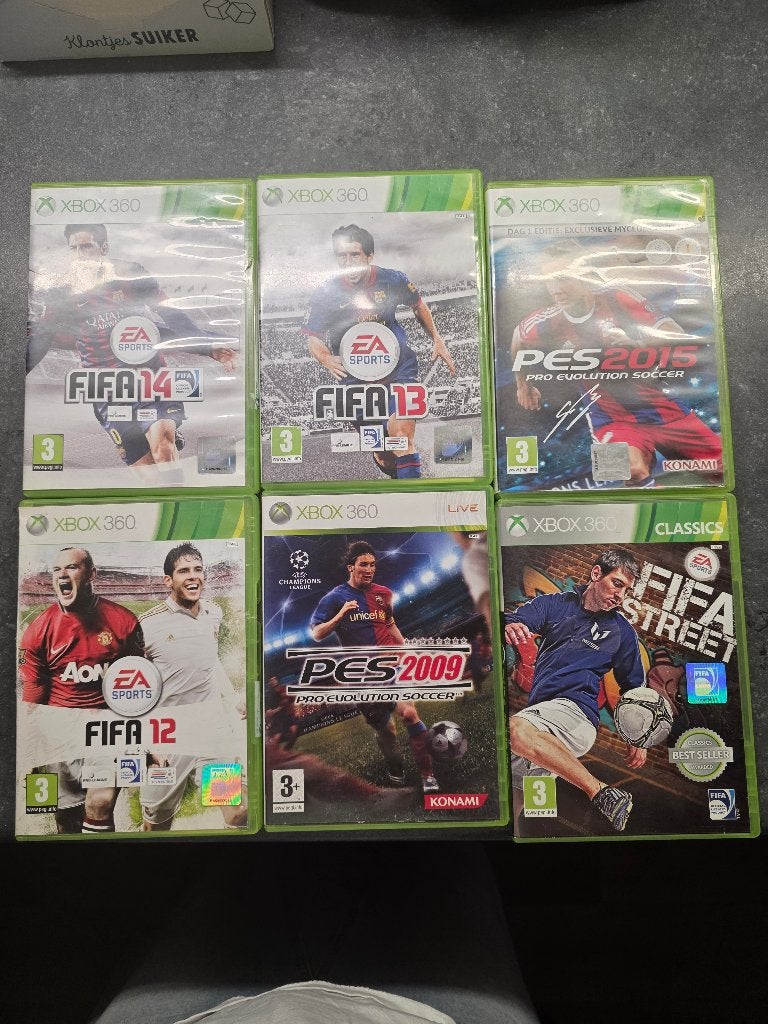 Xbox 360 Voetbal Games:, Gebruikt, Ophalen of Verzenden, Eén computer, Sport