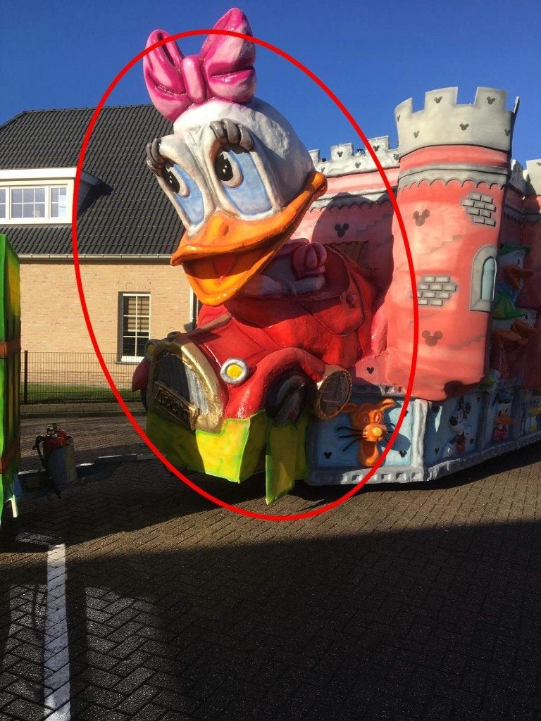 Carnavalswagen onderdelen Disney, Ophalen, Gebruikt, Feestartikel, Carnaval