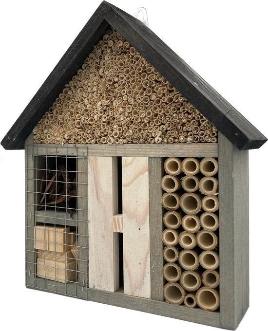 2x NIEUW Insectenhotel 9 x 30 x 27cm Vlinderhotel Bijenhotel, Verzenden, Nieuw