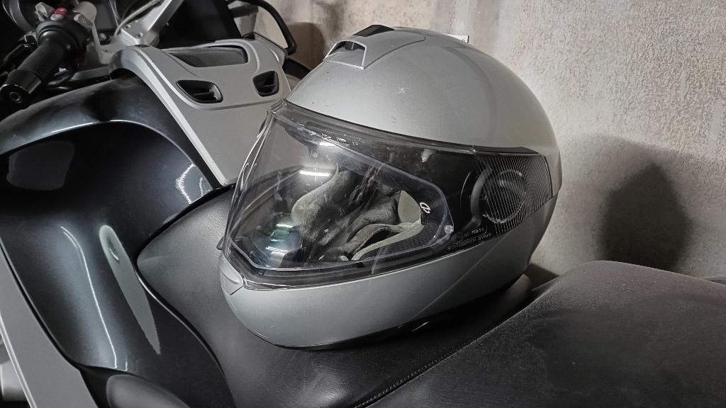 Schuberth C4 Pro 61 Grey. Integraalhelm., Heren, XL, Integraalhelm, Tweedehands