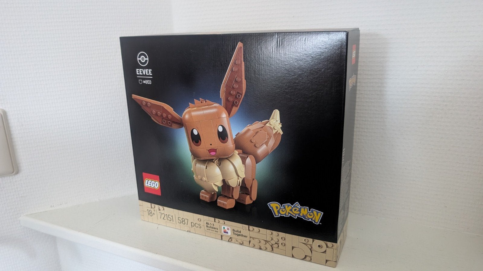 Lego pokemon Eevee, Lego, Nieuw, Ophalen of Verzenden, Complete set