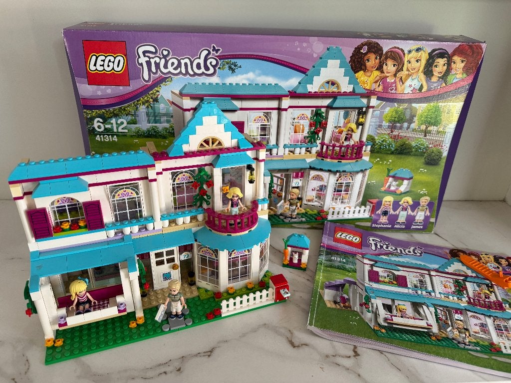 41314 Lego Friends Stephanies huis COMPLEET, Lego, Inclusief accessoires, Friends, Ophalen of Verzenden