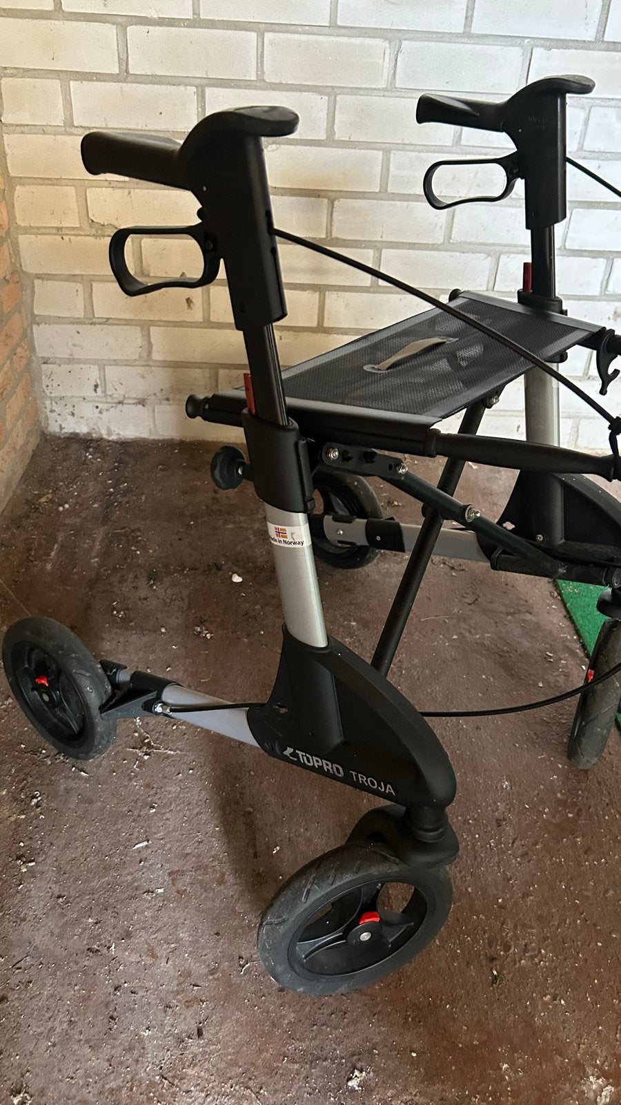 Topro troja rollator inklapbaar met tasje, Ophalen, Lichtgewicht, Gebruikt