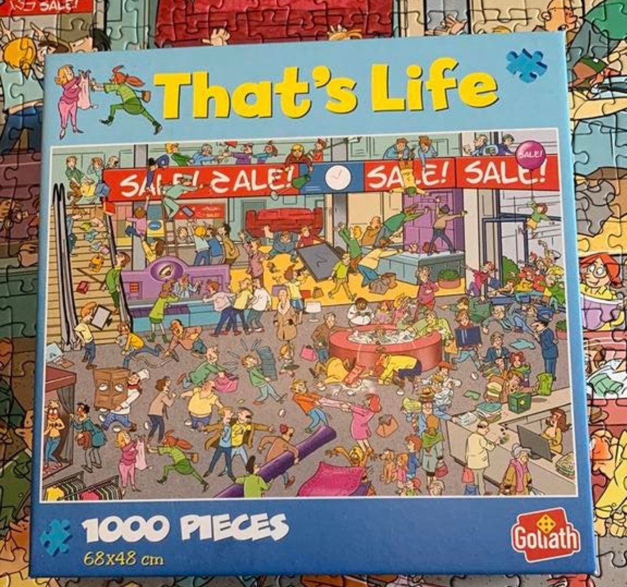 That’s life puzzel Sale Sale, Ophalen of Verzenden, 500 t/m 1500 stukjes, Zo goed als nieuw