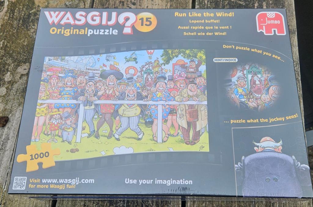 Wasgij Original 15: Run Like the Wind! 1000 stukjes, Ophalen, 500 t/m 1500 stukjes, Nieuw, Legpuzzel
